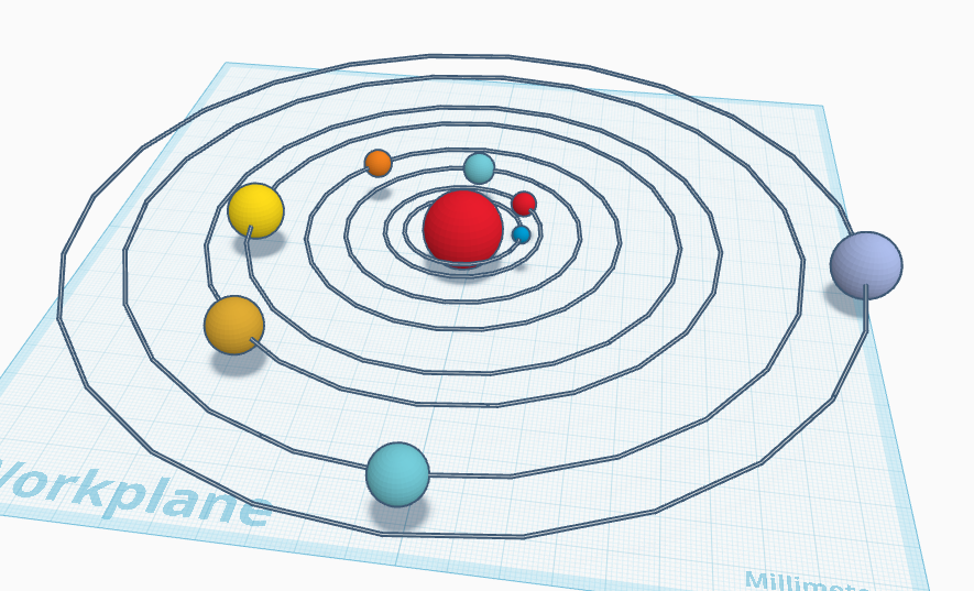 the solar system