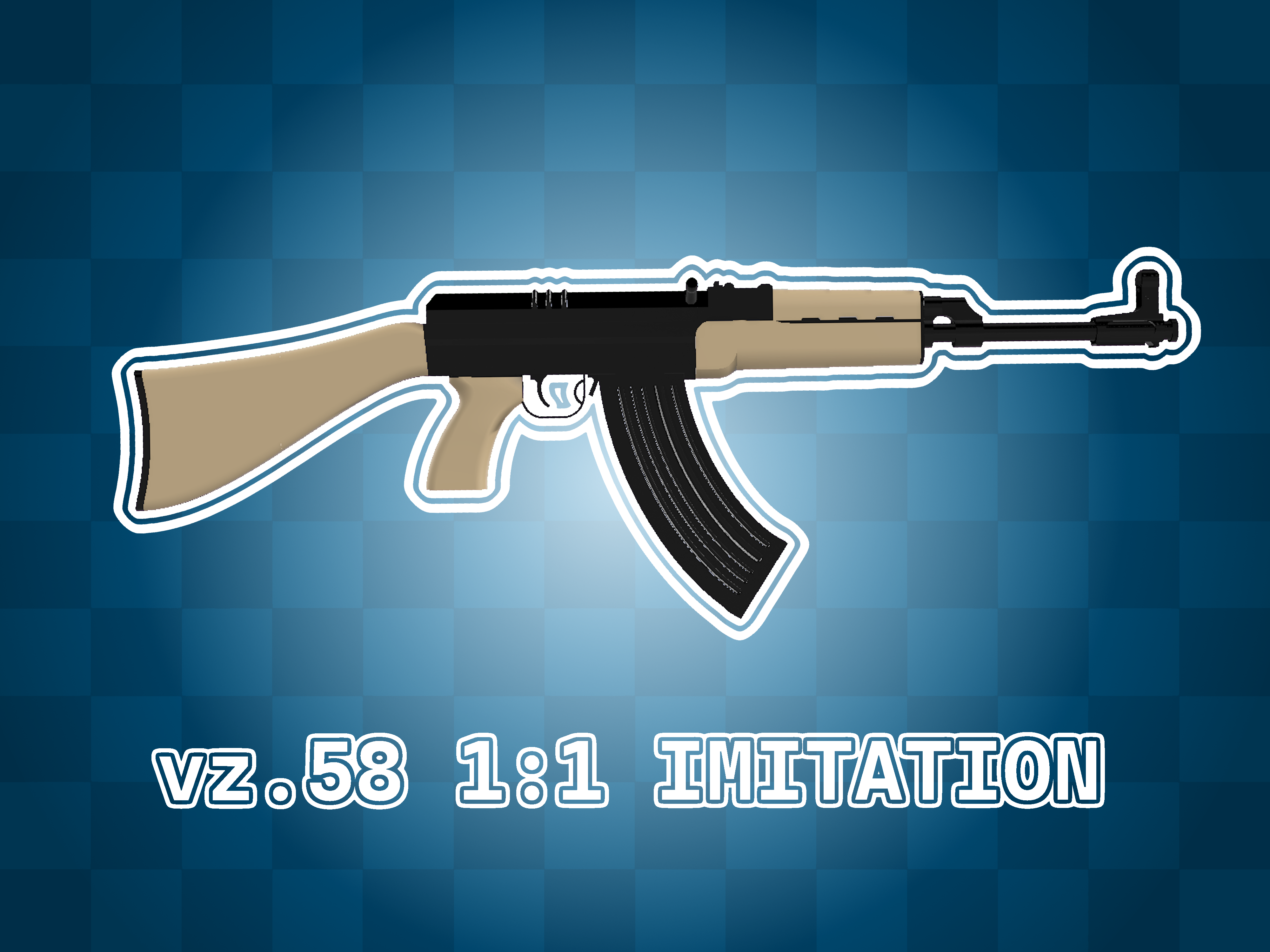 Vz.58 1:1 imitation