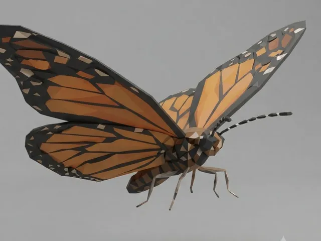 Low Poly Butterfly