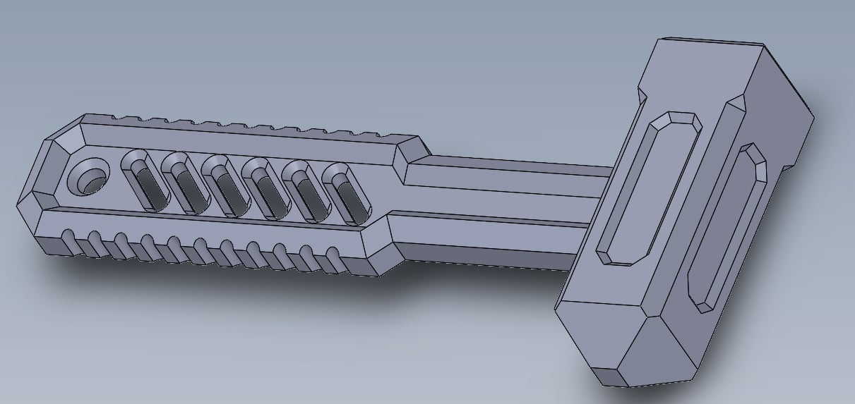 Printer's Hammer for Assembling 3D Printed Components — miniatura 2