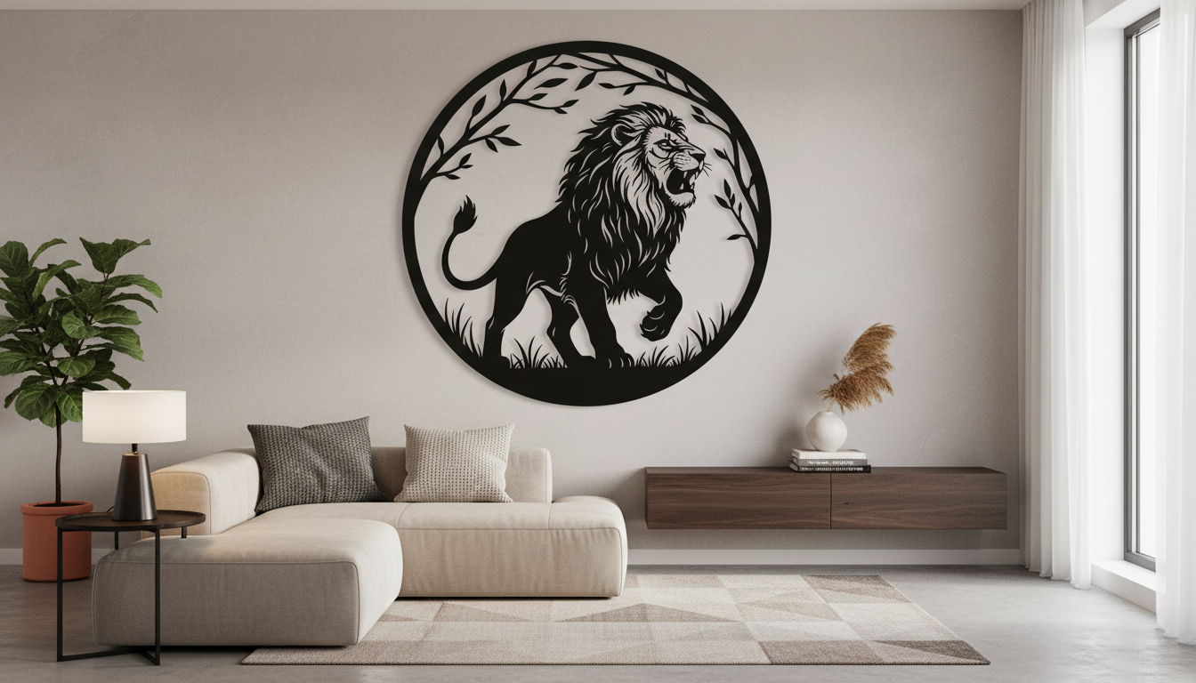 Lion 2D Wall Art