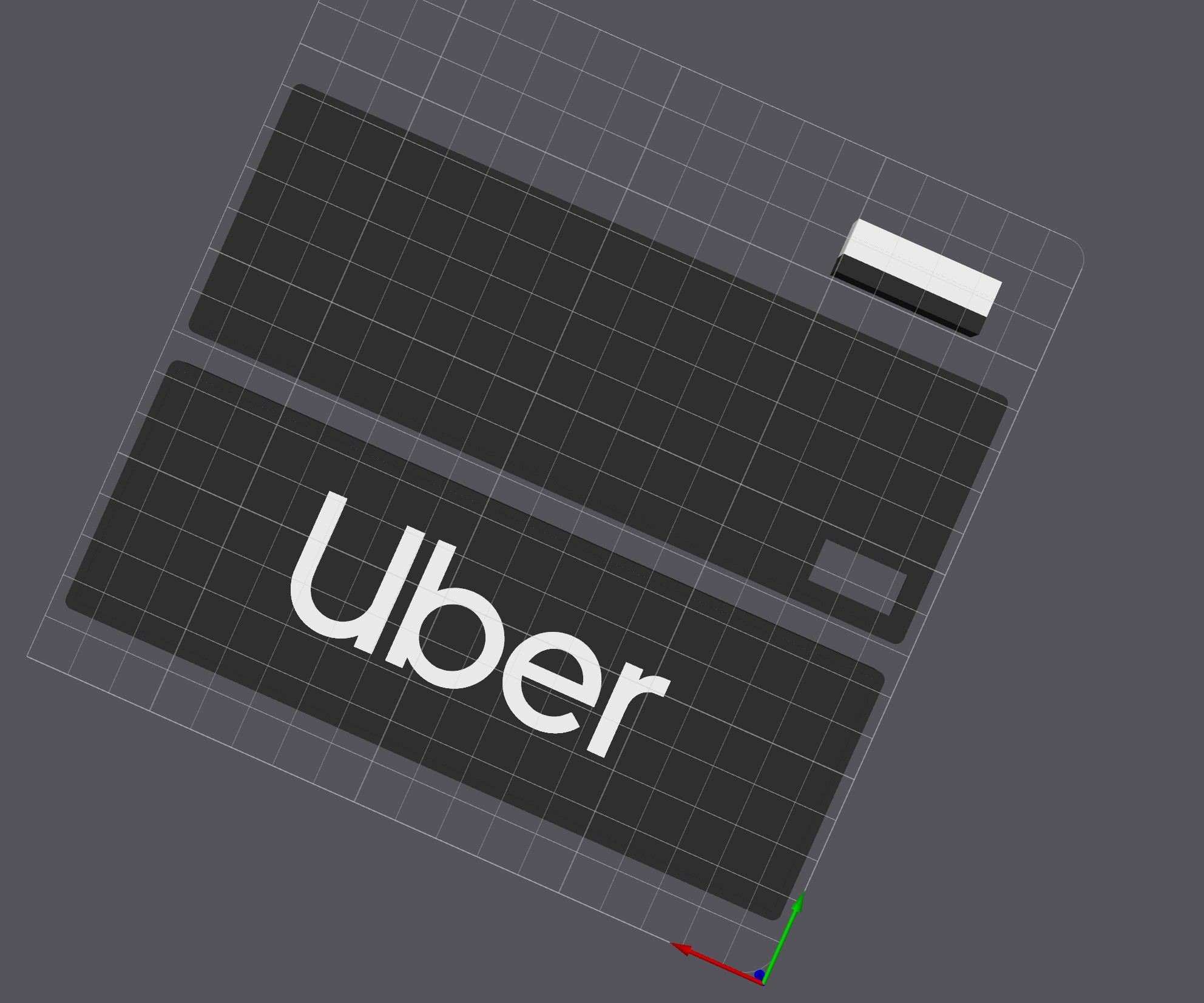 Miniatura 2 do modelo 3D Uber Lightbox LED Lamp