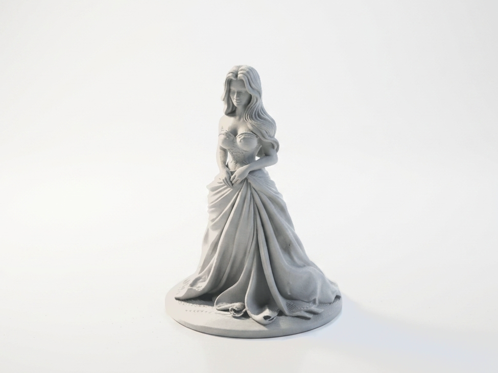 Princess Figurine Female Fantasy 3D Printable