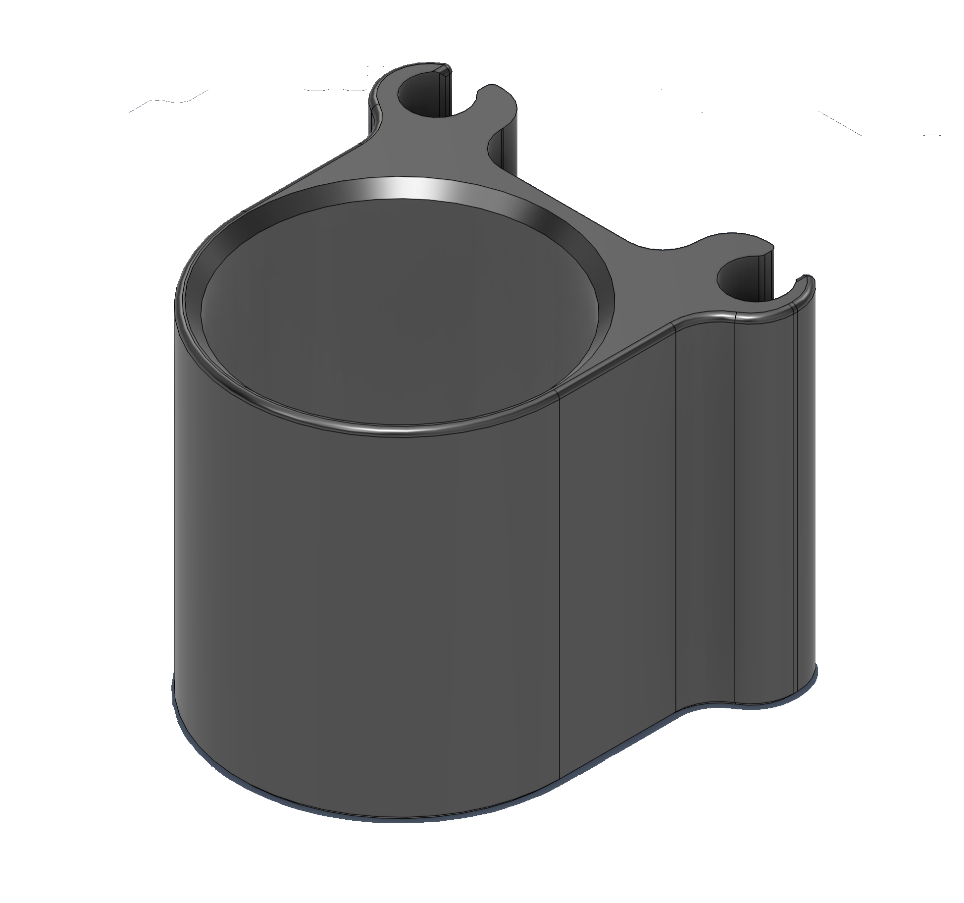 Tripod Cup/Can Holder 3D model