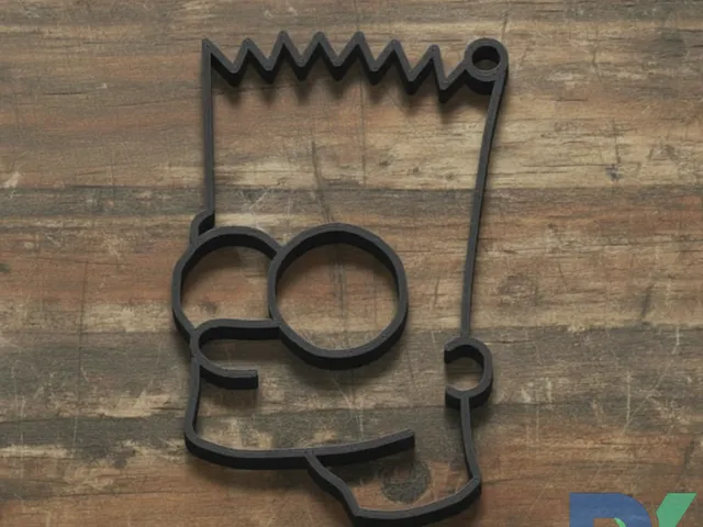 Key chan Bart Simpson