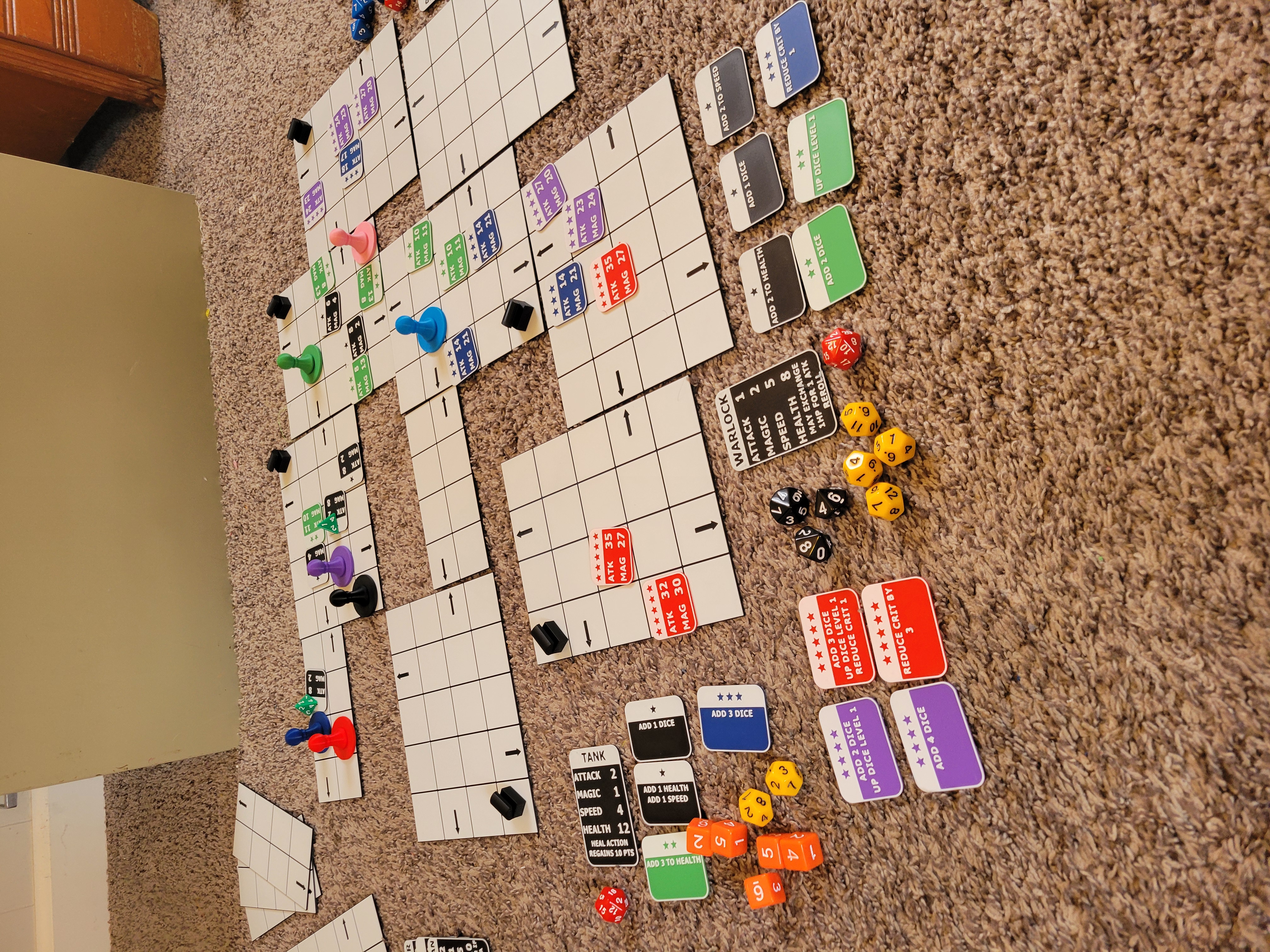 Dungeon Drift lite - Board Game