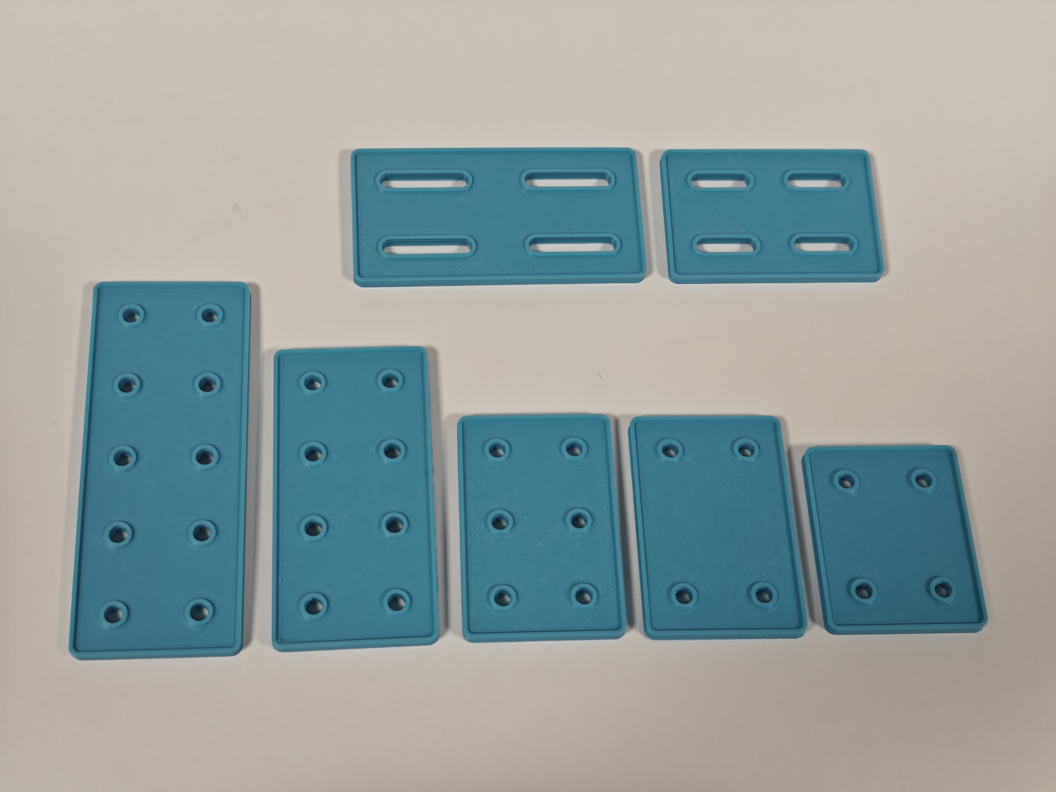 Double-Wide Mounting Plates (40mm) | Heavy Duty
