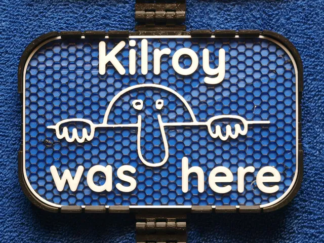 Kilroy was Here sign