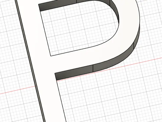 Letter P