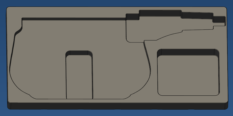 Gridfinity 4" iGAGING Micrometer Holder