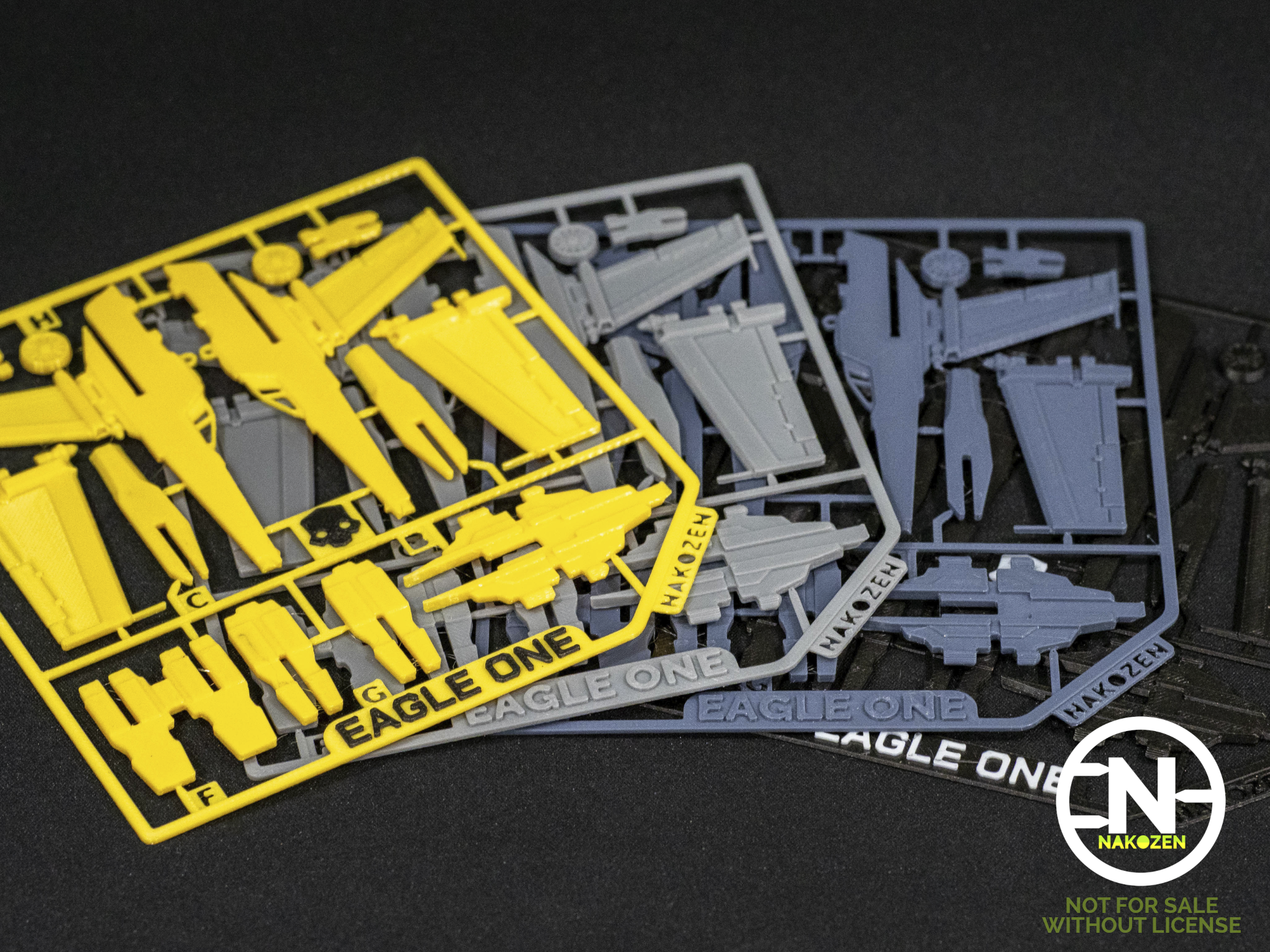 Miniatura 2 do modelo 3D Helldivers 2 Eagle 1 Kit card