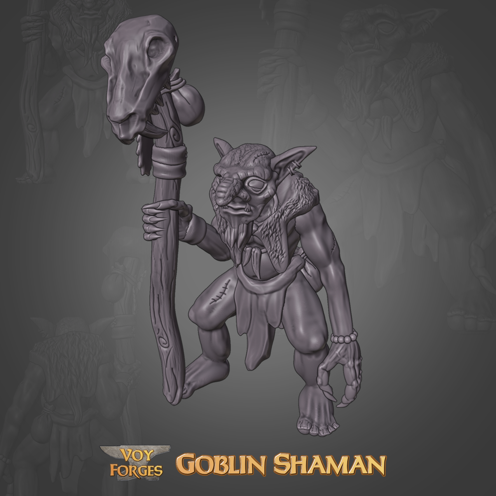Goblin Shaman Miniature
