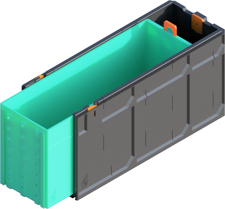 GEN2 240-1W-2H Decor Drawer