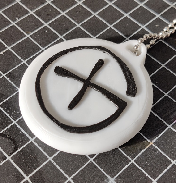 Geocaching Keychain