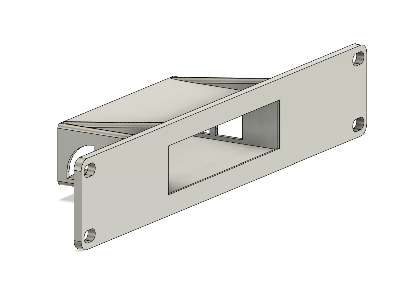 Mercusys MS105GP 1U mount for 10 inch racks