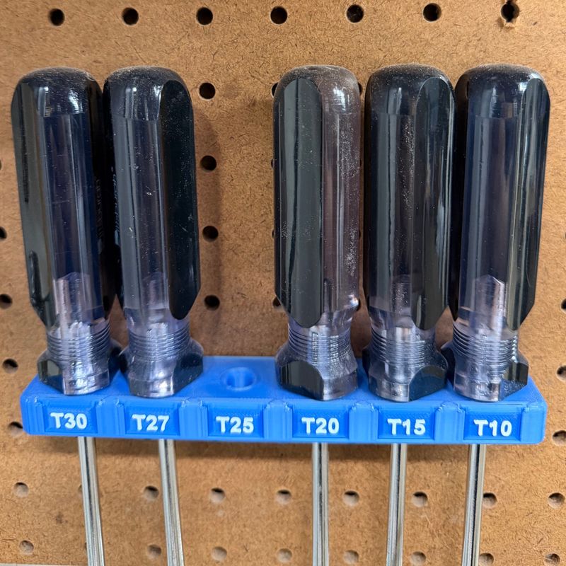Modular Pegboard System (with Replaceable Hooks) by Timinator ...