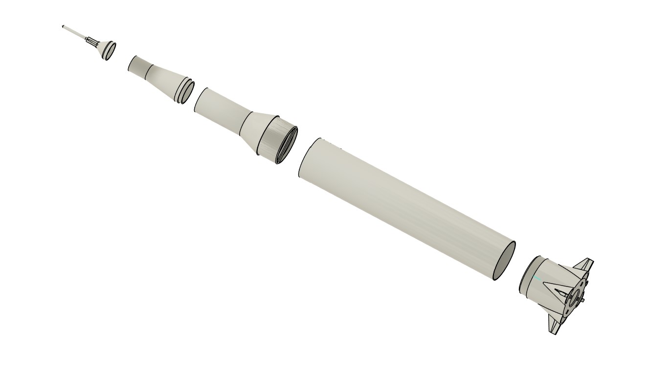 Saturn V rocket model — thumbnail 4
