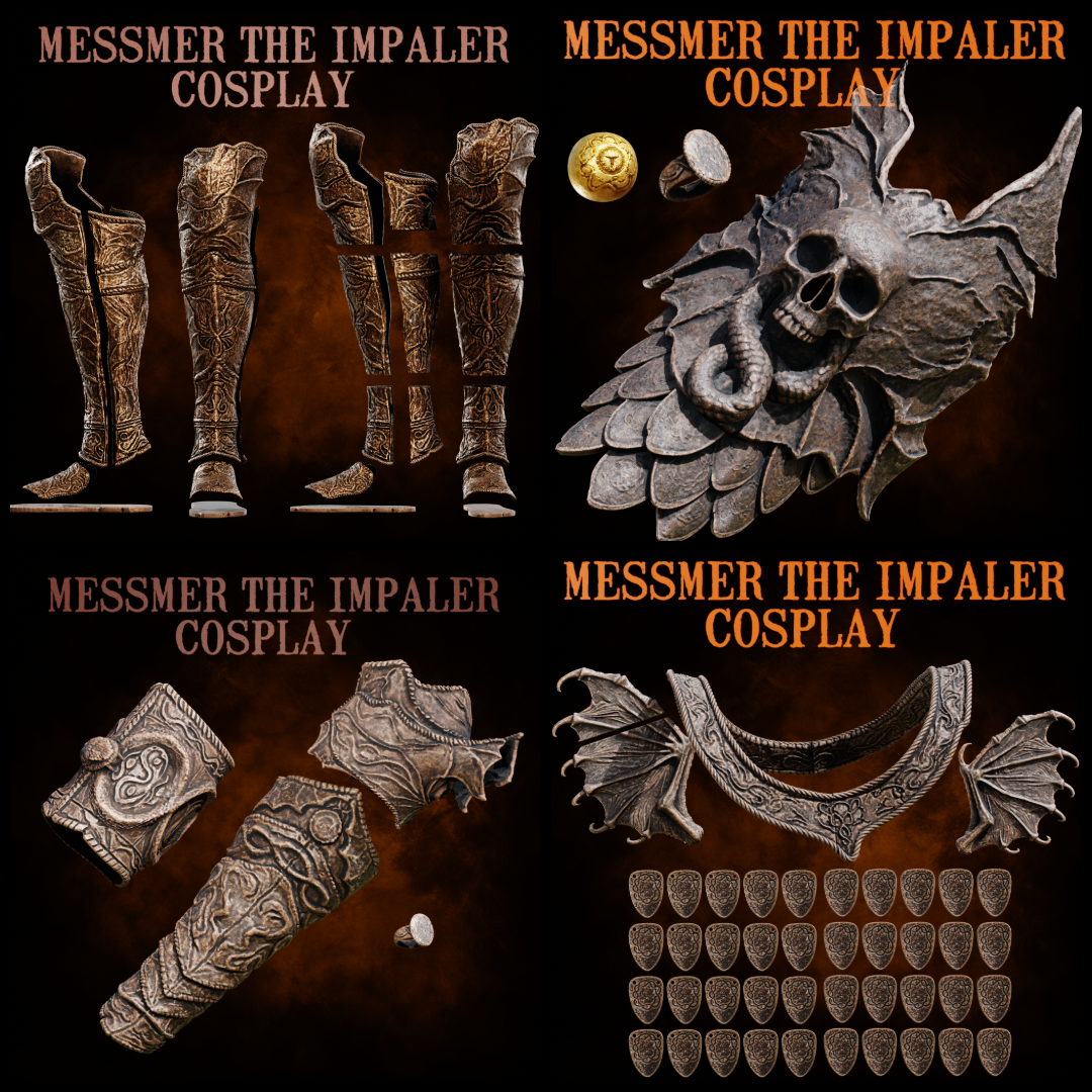 ULTIMATE MESSMER THE IMPALER ARMOR PACKAGE life size cosplay - Elden Ring Shadow of the Erdtree Fan Art
