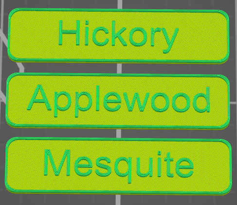 Magnetic Pellet Name Badges for Pellet Smoker