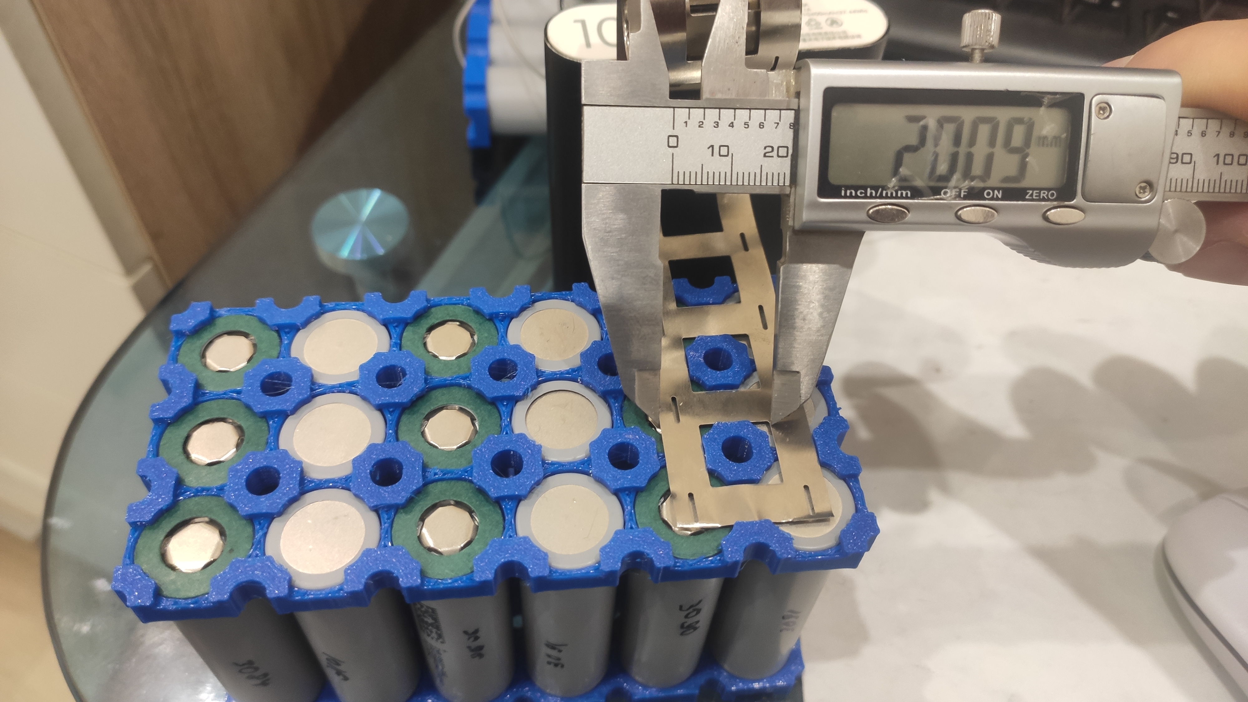 holder of 3s6p or 6s3p 18650 batteries