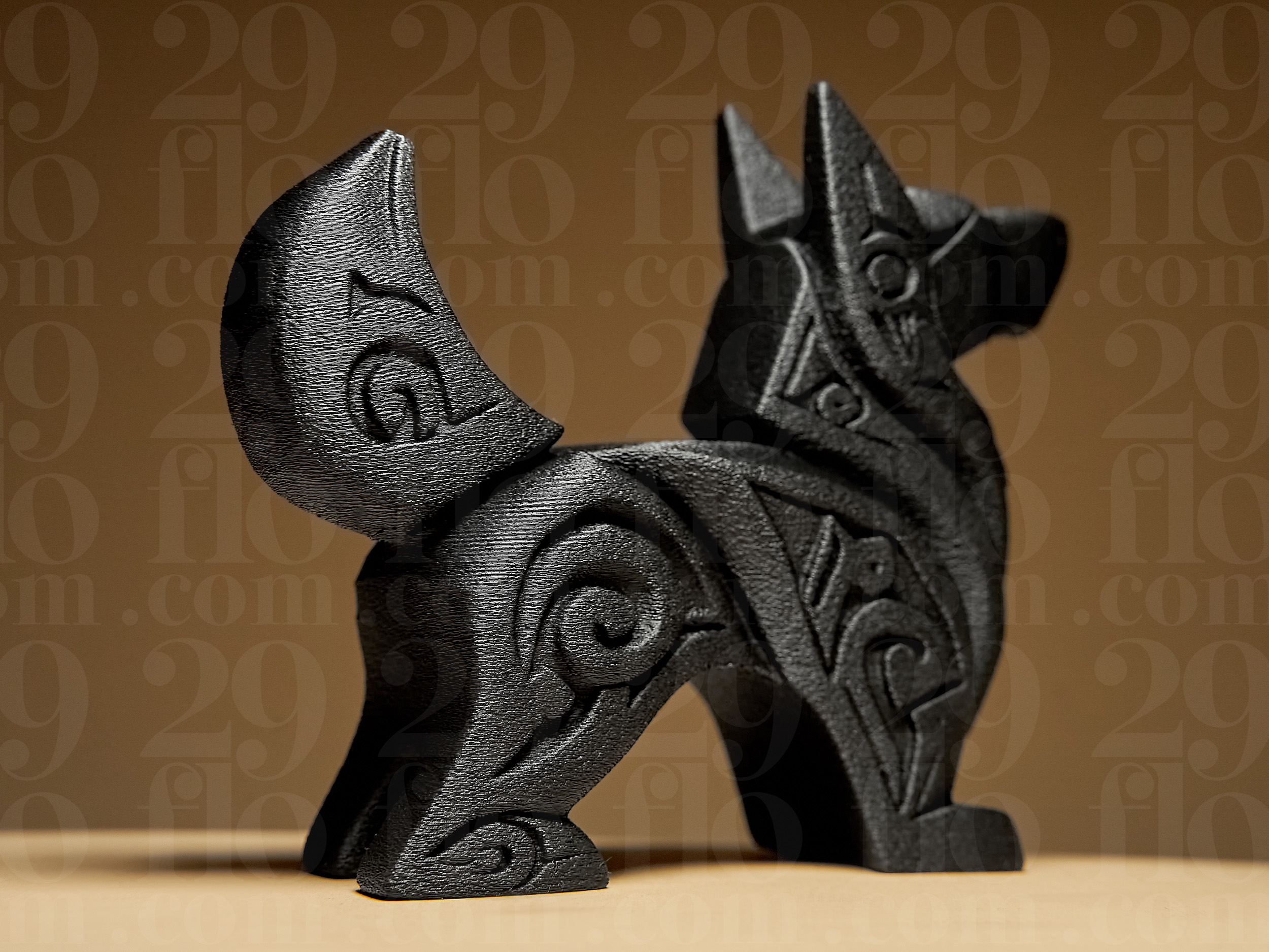 Miniatura 3 do modelo 3D Abstract DOG #2