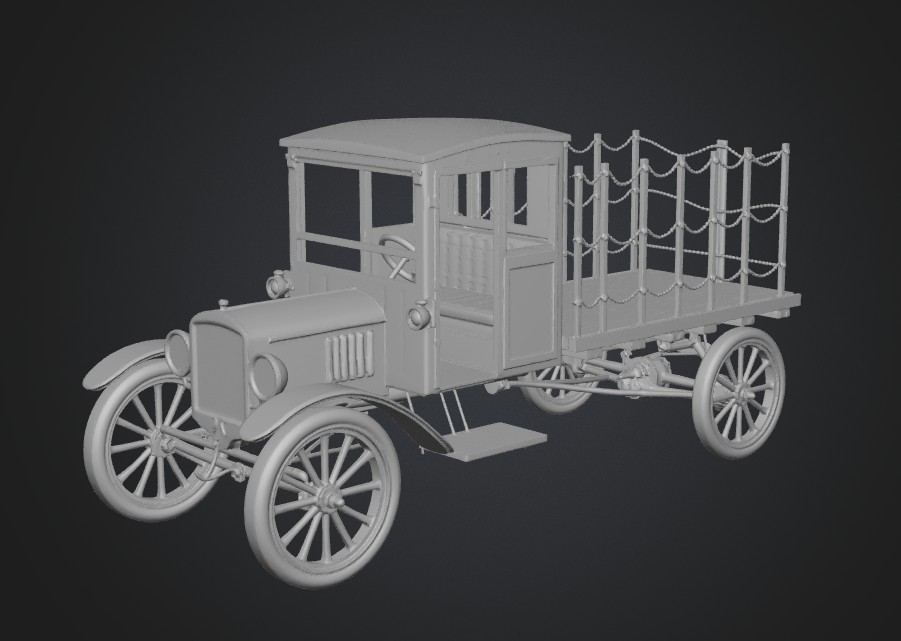 Ford TT Wagon Carriage