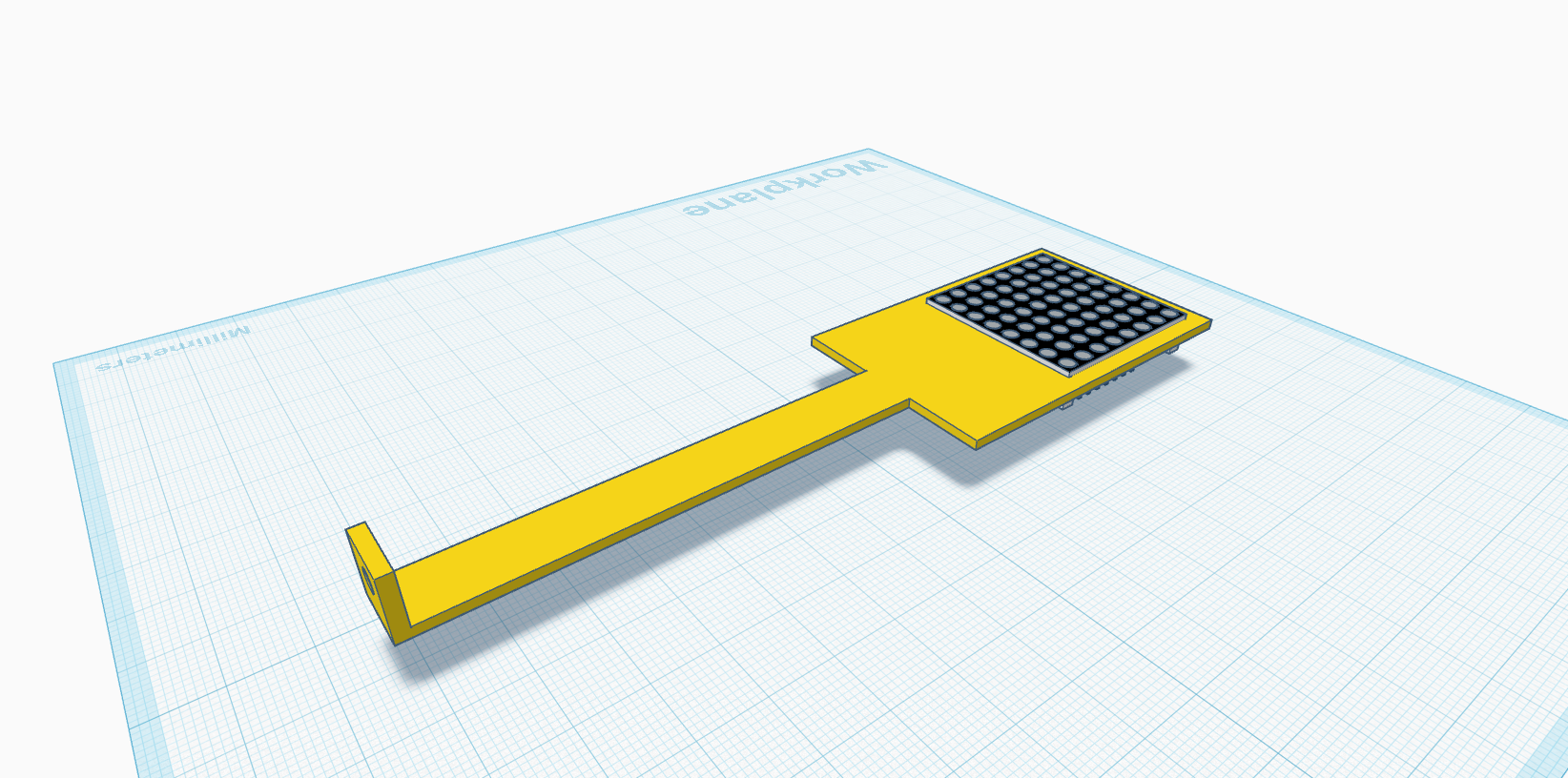 Dot Matrix 8x8 LCD Stand