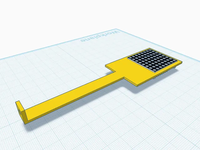 Dot Matrix 8x8 LCD Stand