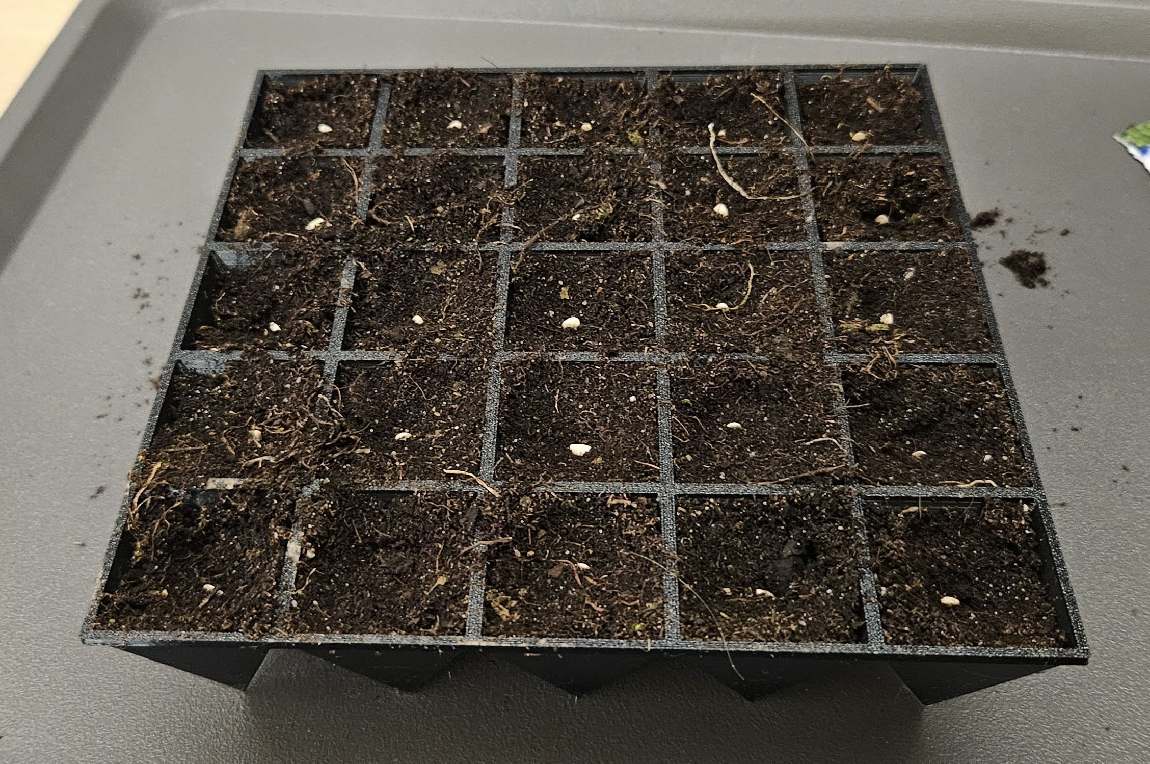 5X5 matrix sampling pot