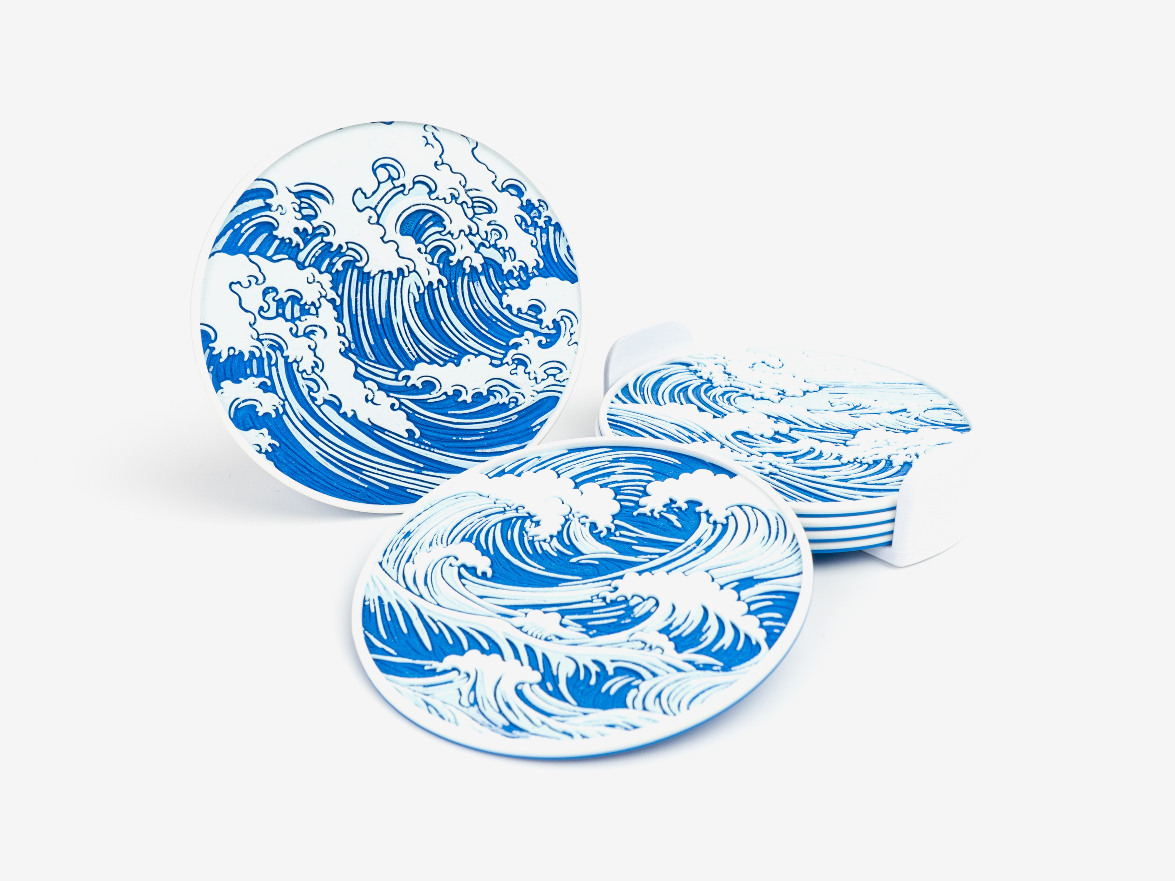 Miniatura 2 do modelo 3D Wave Coasters