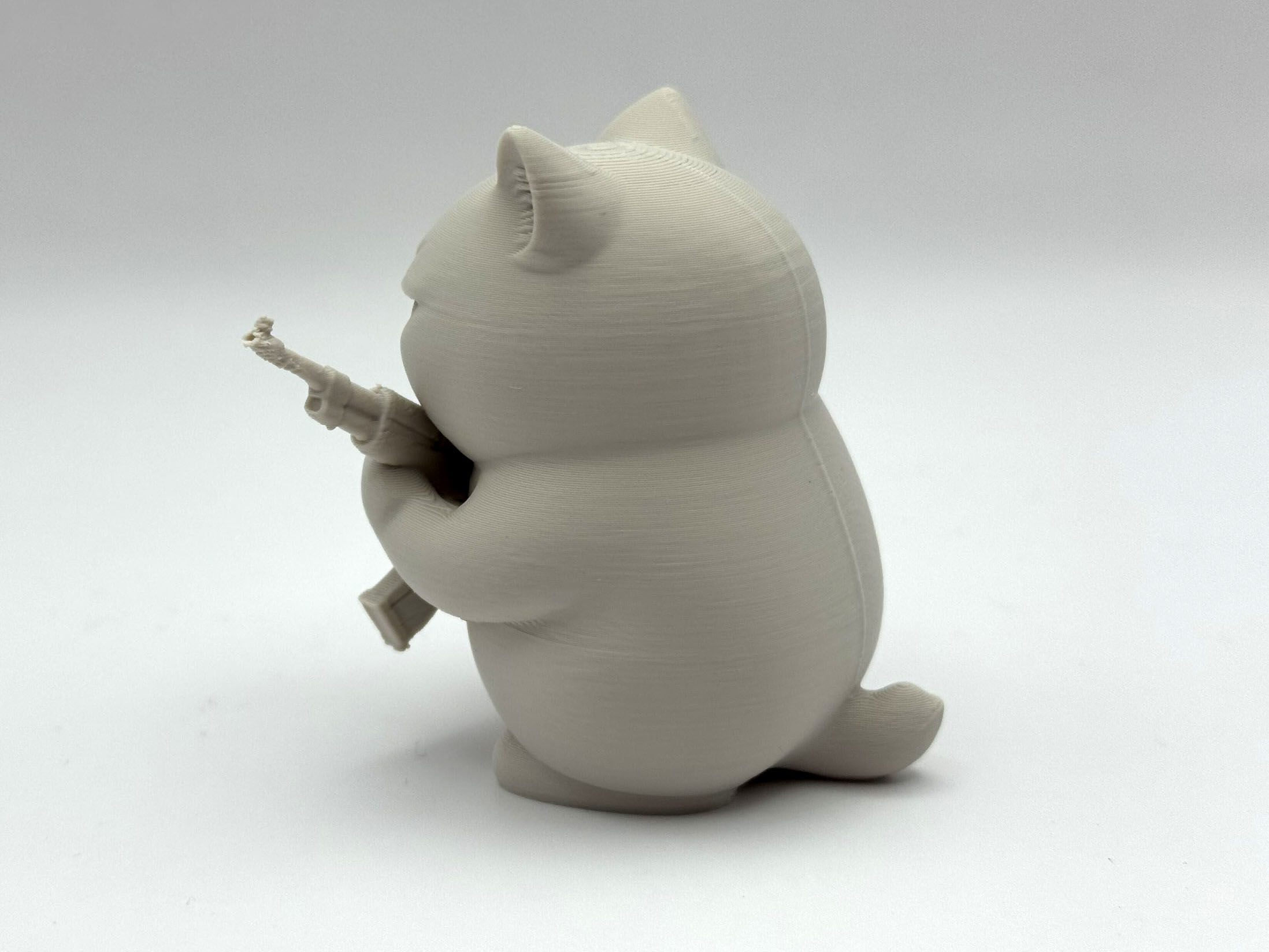 Miniatura 3 do modelo 3D Grumpy Rifle Kitten