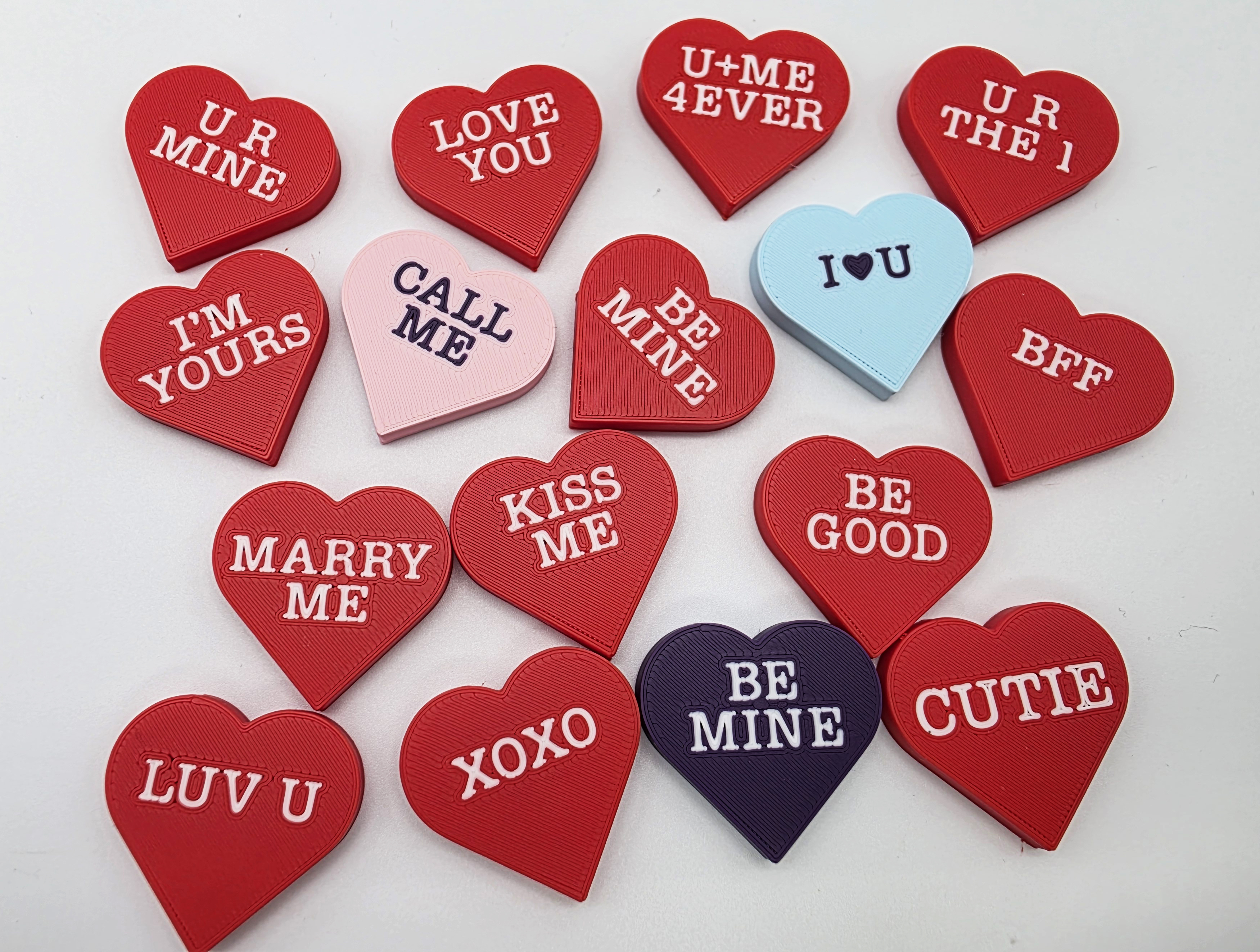 15 Conversation Hearts - AMS/MMU
