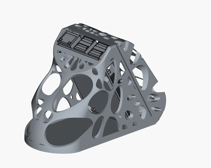 Aesthetic Generative Case for Raspberry Pi 4