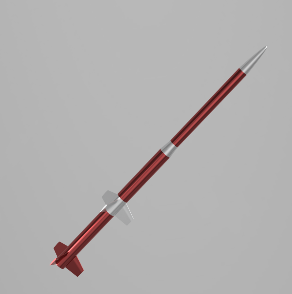 VSB-30 TEXUS sounding rocket decorative model