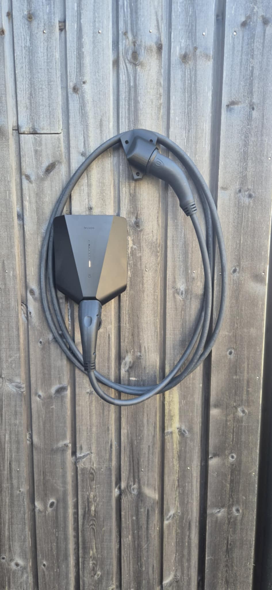 EV Type 2 - Charger Plug Holder - Along Wall Type