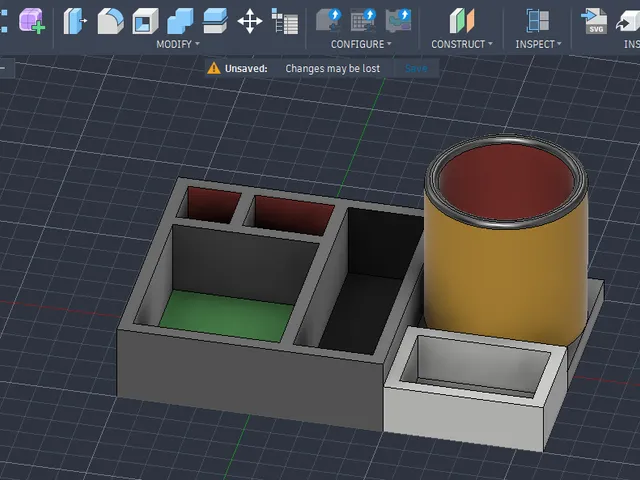 box with camportments