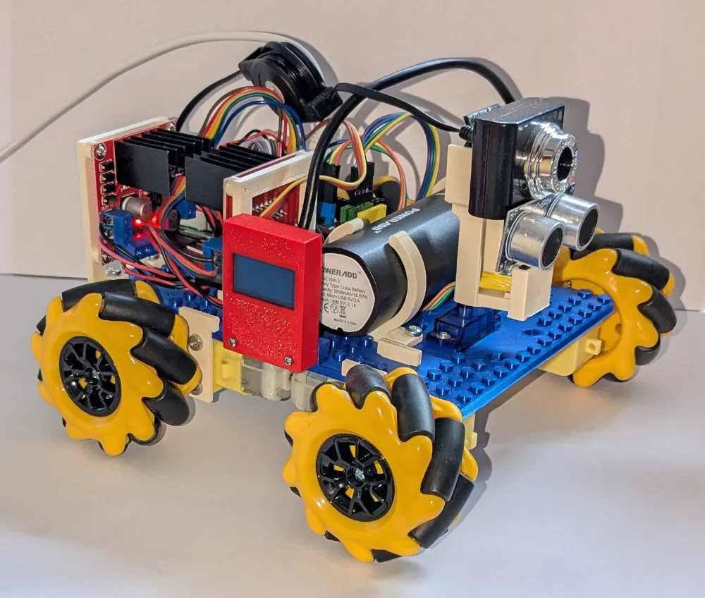 Flexible chassis 2WD & 4WD robot by Geoff_B_UK | Download