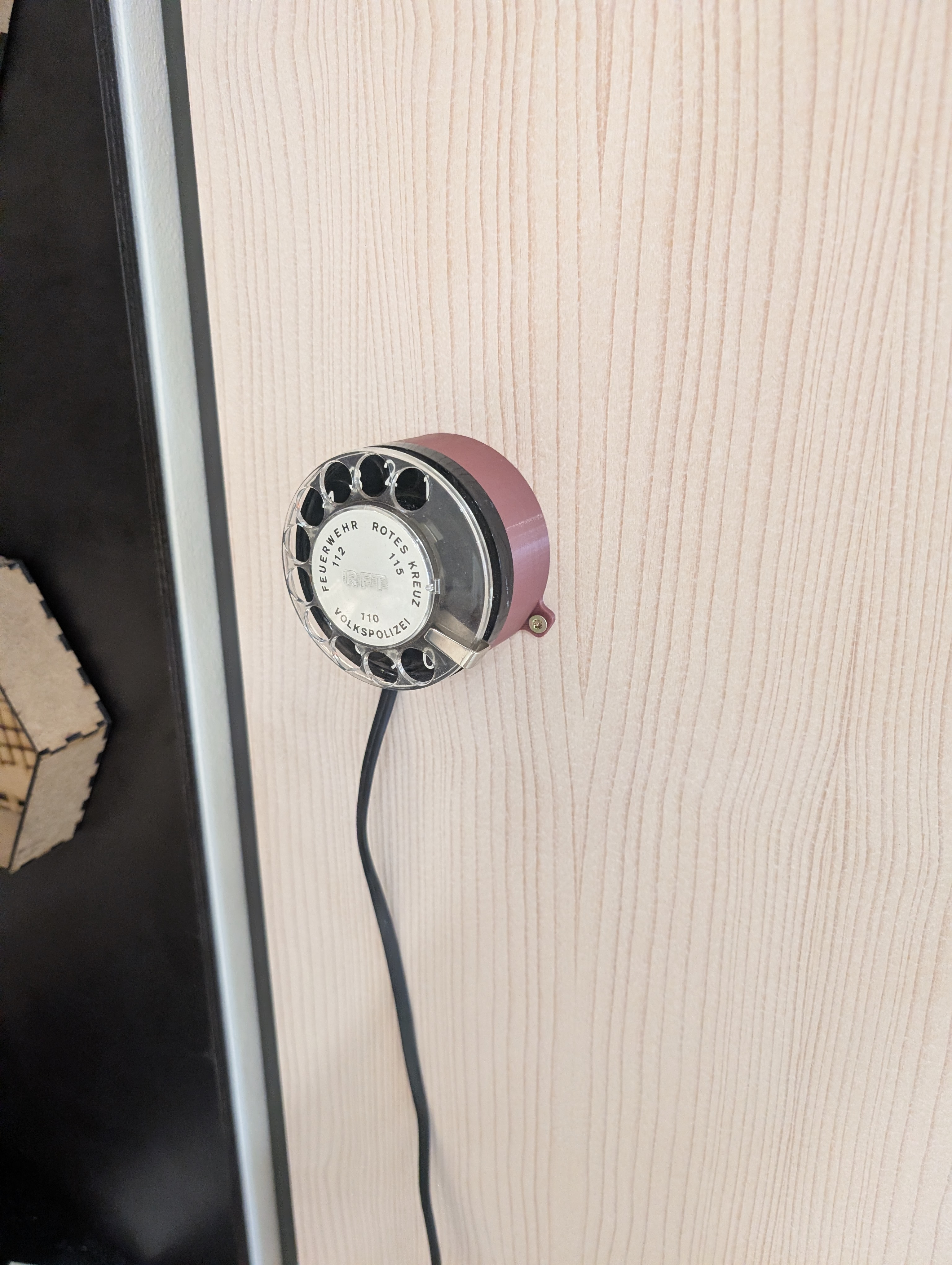 Dial Wheel Wall mount