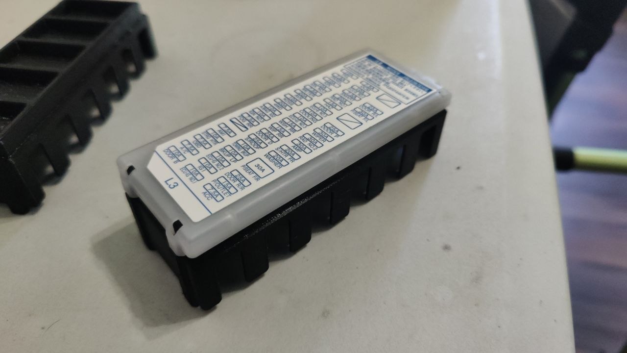 4Runner interior fuse panel extension