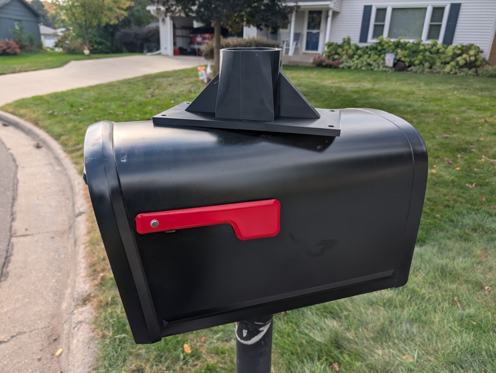 Miniatura 3 do modelo 3D Mailbox Post Mount