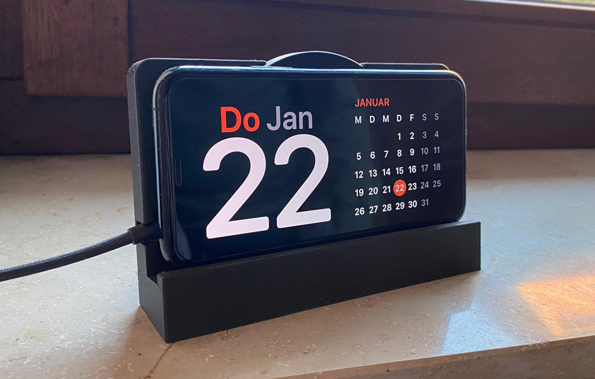 Vertical Stand for IKEA LIVBOJ – Perfect for iOS StandBy Mode
