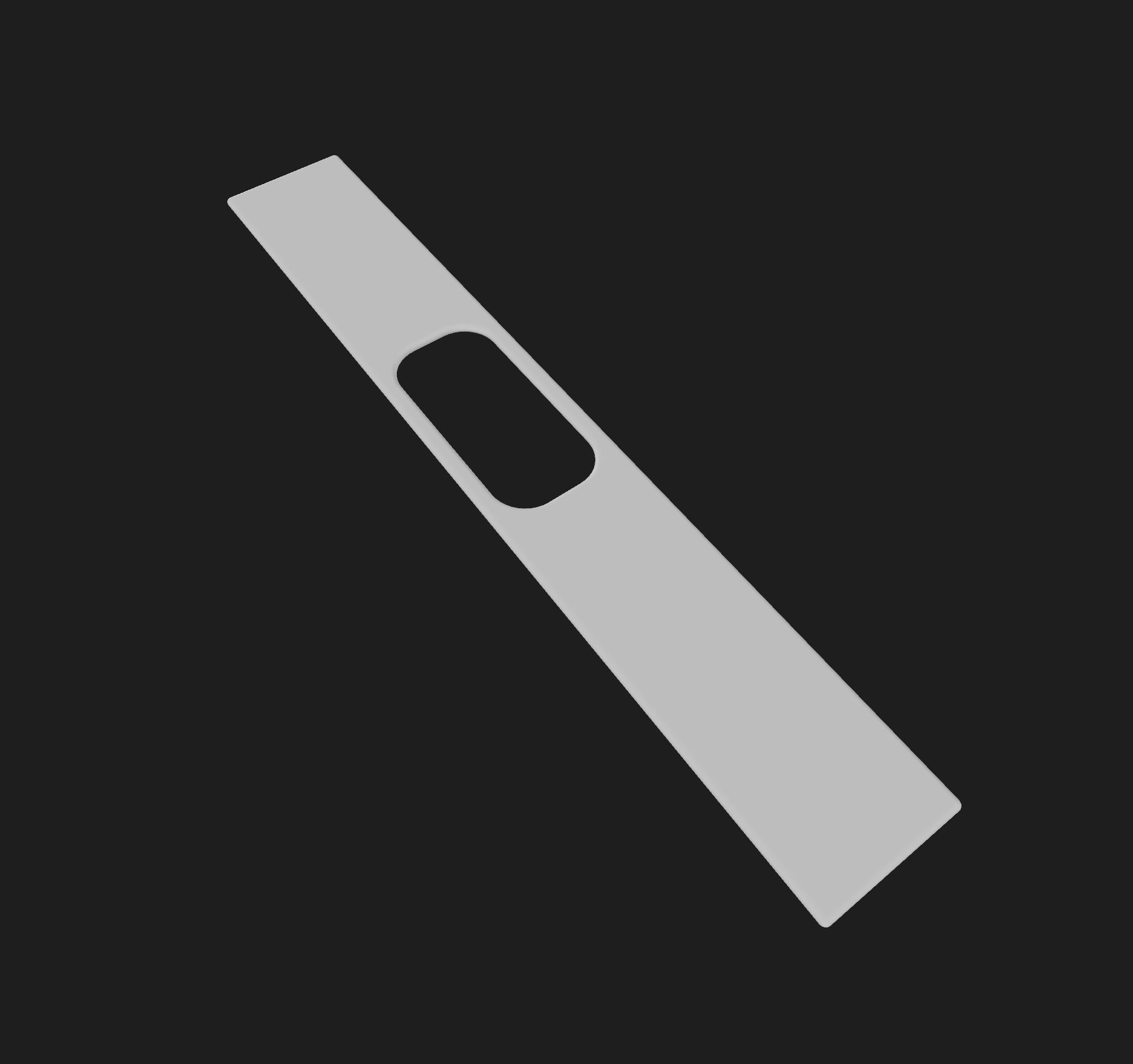 Plastic Handbrake Cover for a Fiat Bravo 198 II (2007-2014)