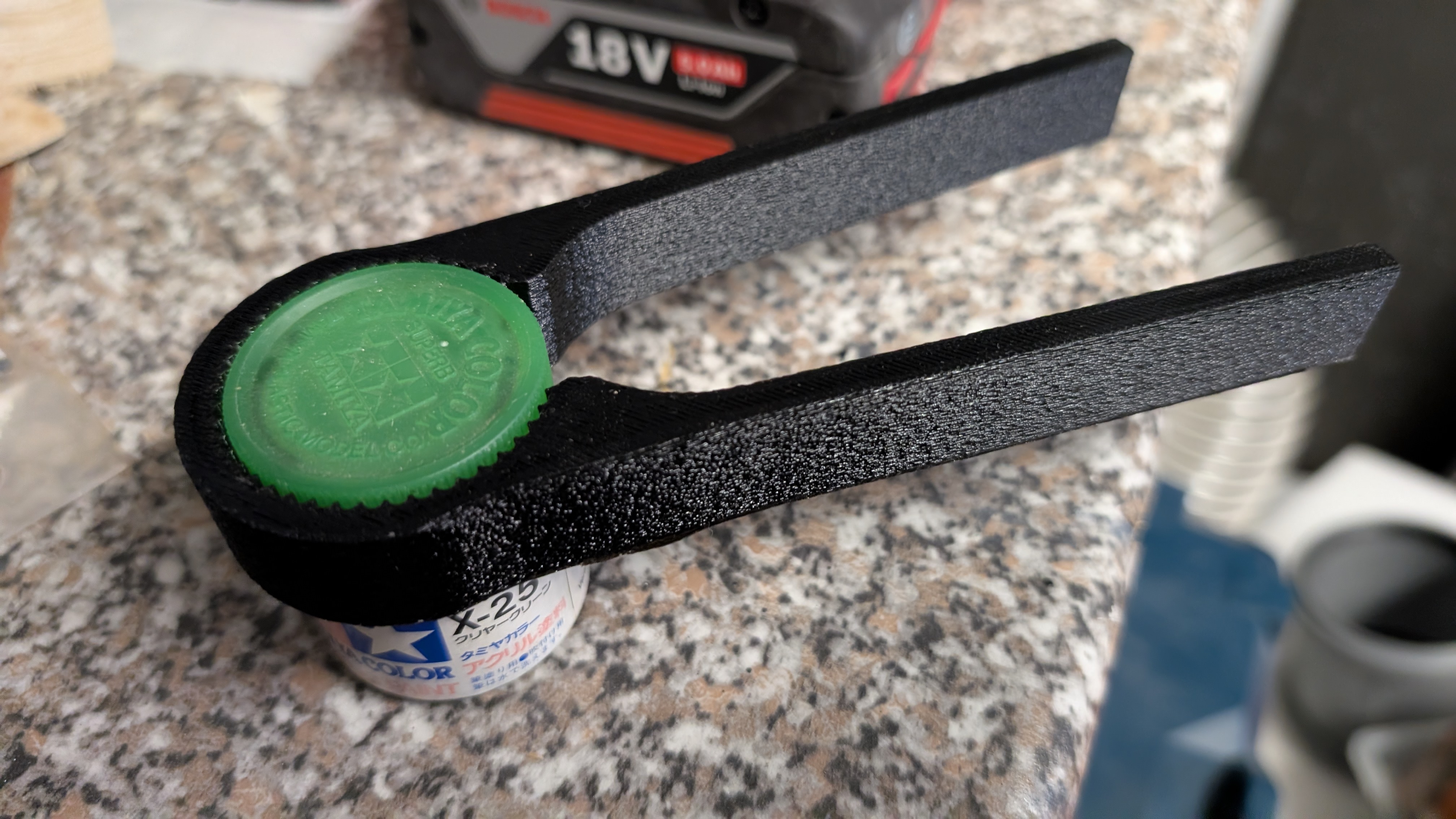 Tamiya acrylic-color bottle opener