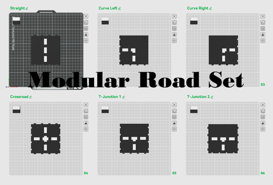 Modular Road Set