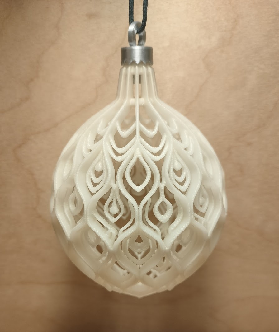 Openwork Christmas Bauble - Fixes for better printability — thumbnail 5