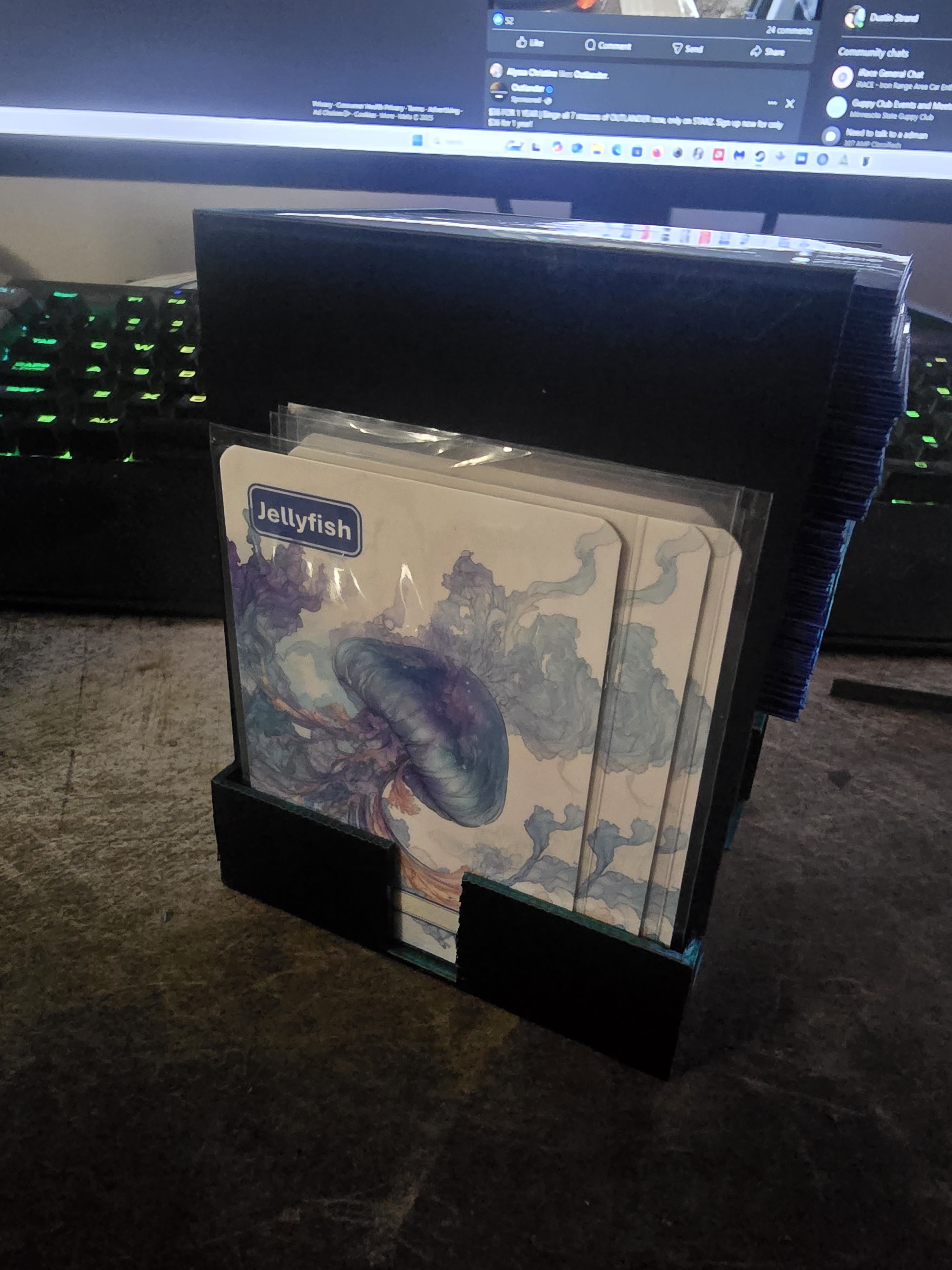 Miniatura 14 do modelo 3D Command Zone MTG Tray