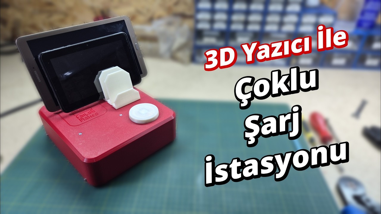 Masaüstü Hızlı Şarj İstasyonu - Desktop Fast Charging Station