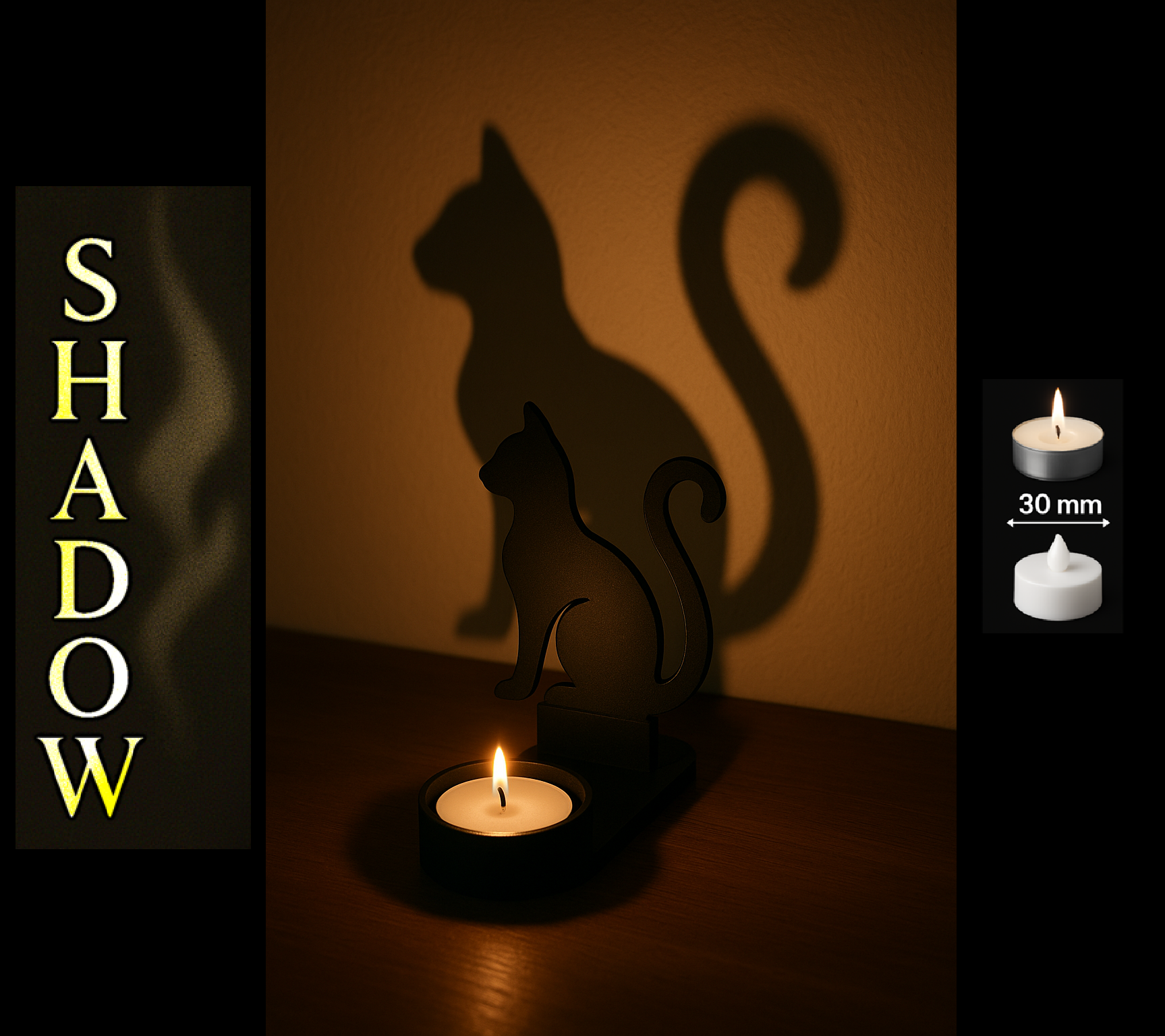 Shadow Art - Catkin