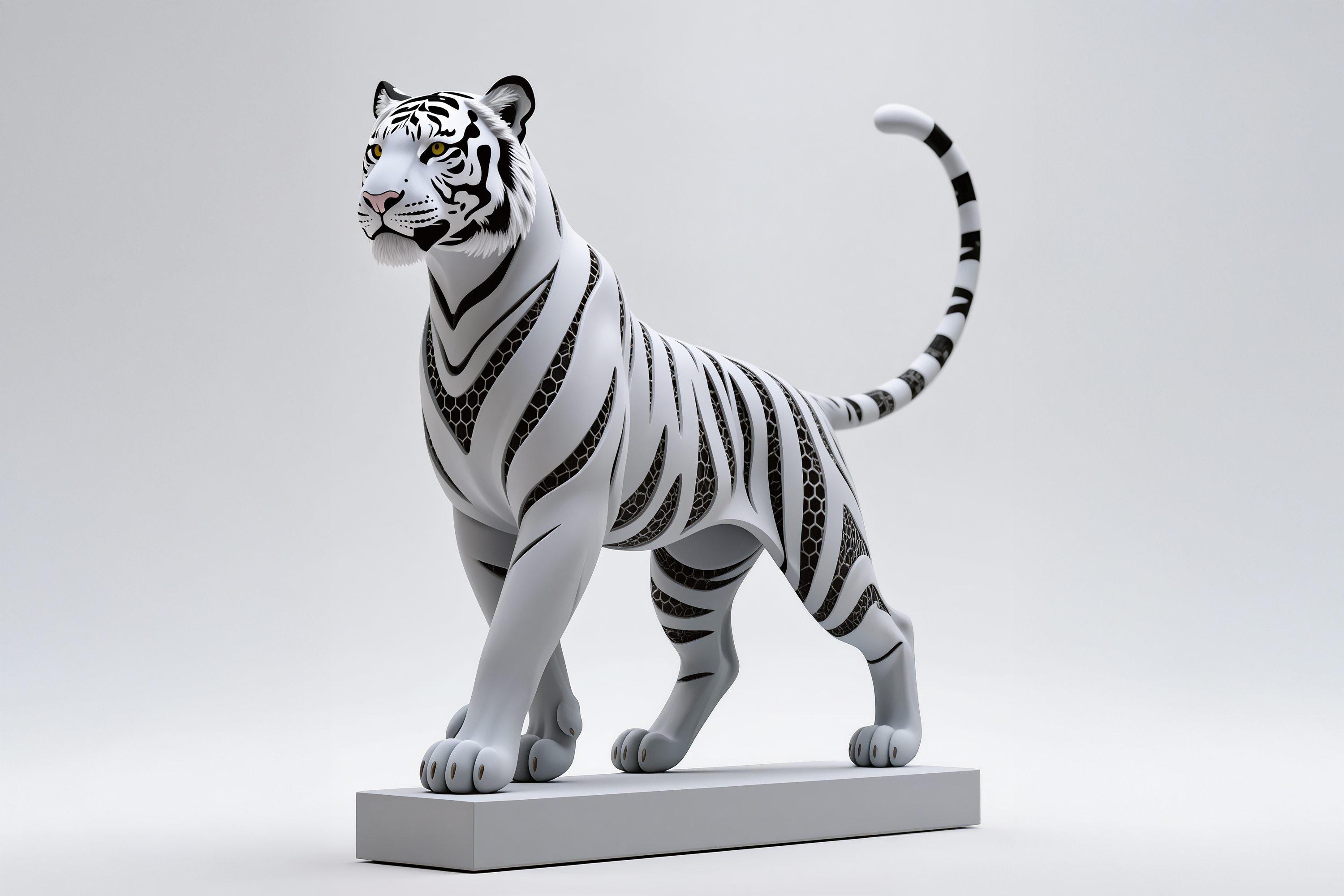Tiger Hexa, Sculpture