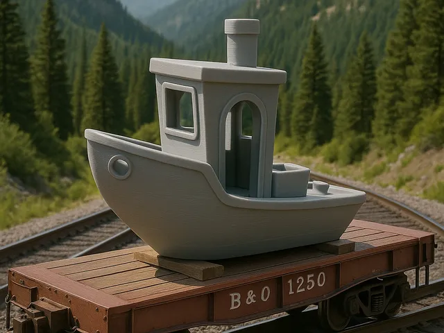 Benchy Flatcar Load - HO scale